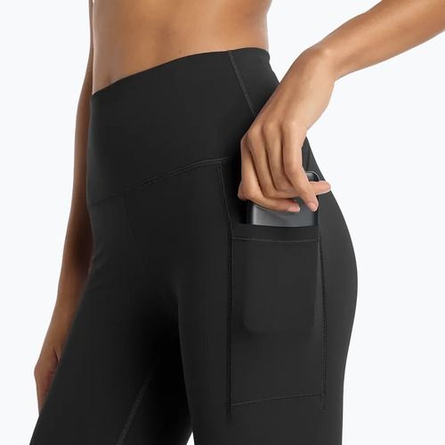 Jambiere de alergare pentru femei New Balance Sleek Pocket High Rise negru