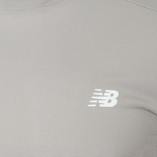 Koszulka de alergare pentru bărbați New Balance Sport SS slategre