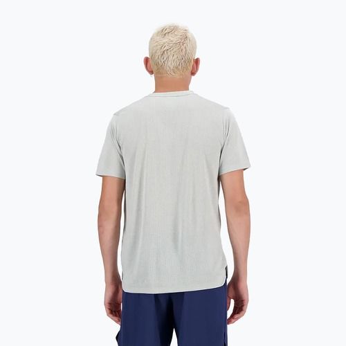 Bărbați New Balance Athletics alerga tricou gre anttletic