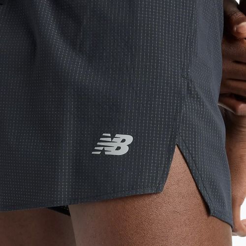 Bărbați New Balance Rc Ultra Light Split 3 "pantaloni scurți de alergare negru