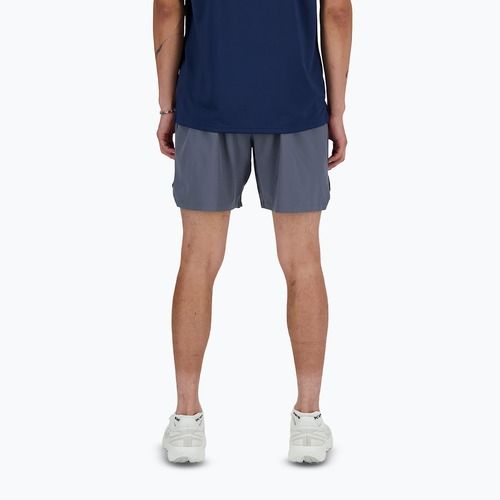 Bărbați New Balance RC Seamless 7" pantaloni scurți de alergare grafit