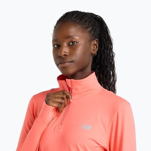 Femeii New Balance Sport Essentials Space Dye driftred alergare hanorac