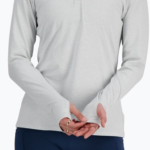 Femeii New Balance Sport Essentials Space Dye ashheath alergare hanorac
