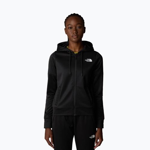 Hanorac pentru femei The North Face Reaxion Fleece Full Zip Hoodie tnf black