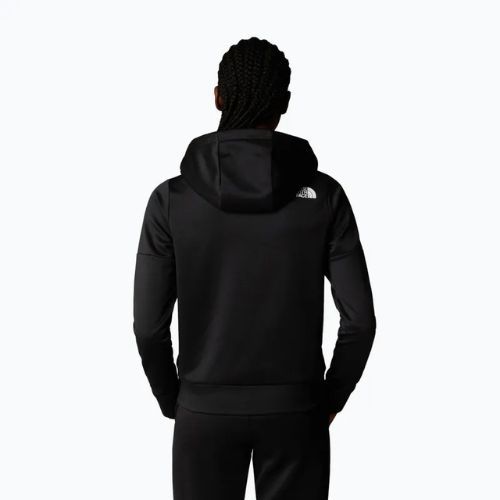 Hanorac pentru femei The North Face Reaxion Fleece Full Zip Hoodie tnf black