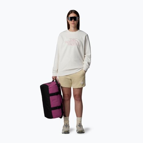 Bluză pentru femei The North Face Drew Peak Light Crew white dune/metal pink