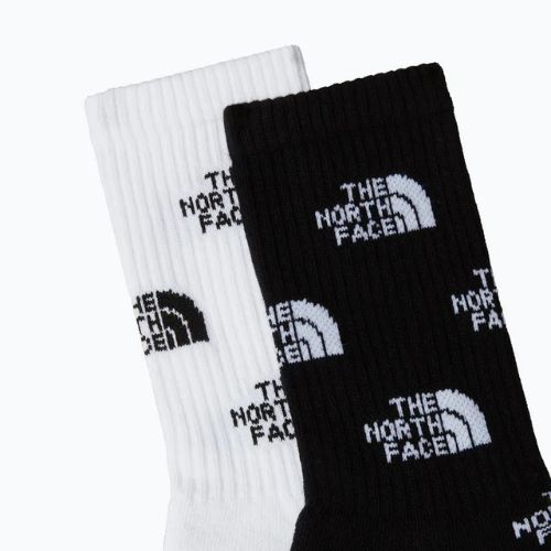 Șosete The North Face Everyday Crew Logo 2 perechi tnf black/tnf white