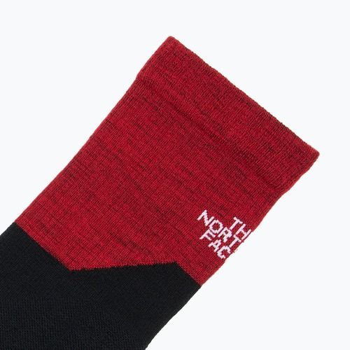 Șosete The North Face Hiking Crew high risk red/tnf black