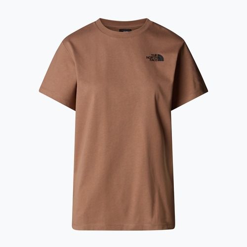 Tricou pentru femei The North Face Box Nse Relaxed Tee latte/tnf white