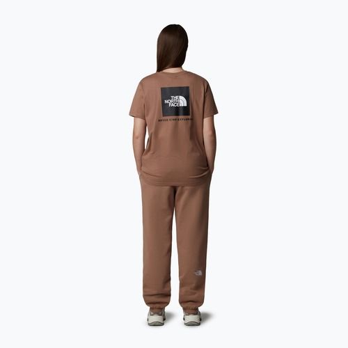 Tricou pentru femei The North Face Box Nse Relaxed Tee latte/tnf white