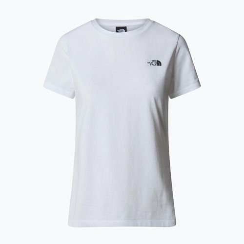 Tricou pentru femei The North Face Simple Dome Slim Tee tnf white