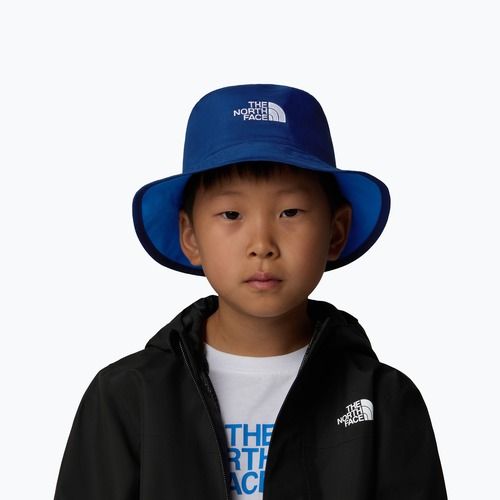 Pălărie pentru copii The North Face Kids Class V Rev Bucket hero blue/tnf topo phantom print