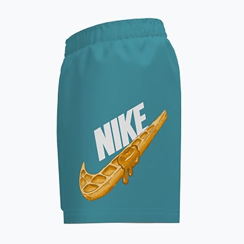 Șort de înot pentru copii Nike Swoosh Waffle 4" Volley dusty cactus