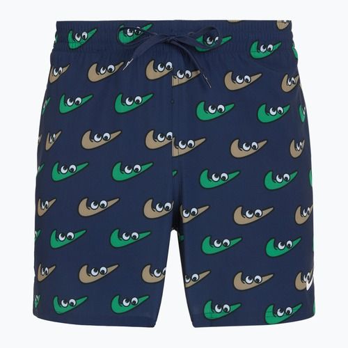 Șort de înot pentru bărbați Nike Multi Print 5" Volley midnight navy