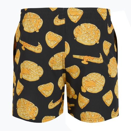 Șort de înot pentru bărbați Nike Multi Print 5" Volley black