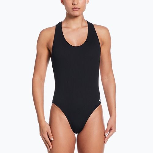 Costum de baie dintr-o piesă pentru femei Nike Elevated Essential Crossback black