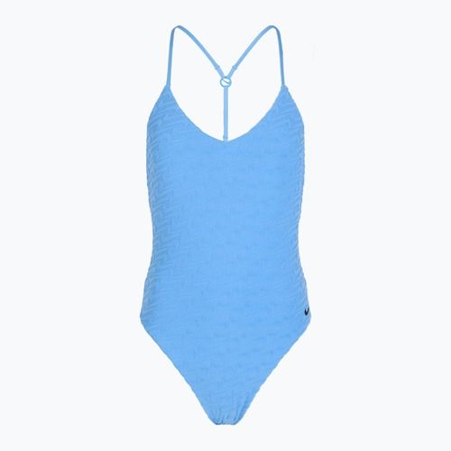Costum de baie dintr-o piesă pentru femei Nike Swoosh Link Y-Back university blue