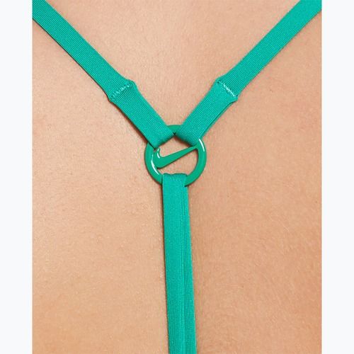 Costum de baie dintr-o piesă pentru femei Nike Swoosh Link Y-Back stadium green