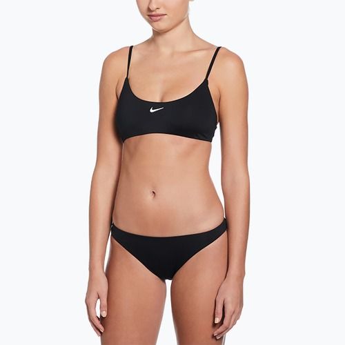 Costum de baie din două piese pentru femei Nike Essential Bralette Bikini black