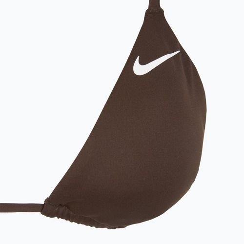Top costum de baie Nike Essential Triangle Bikini baroque brown