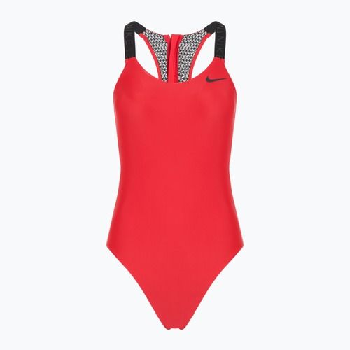 Costum de baie dintr-o piesă pentru femei Nike Hydralock Fusion university red