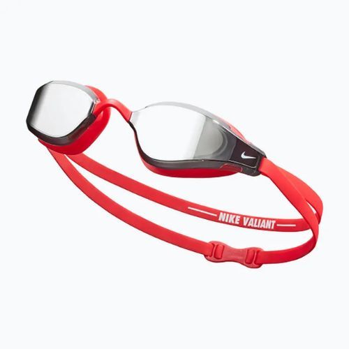 Ochelari de înot Nike Valiant Mirrored university red