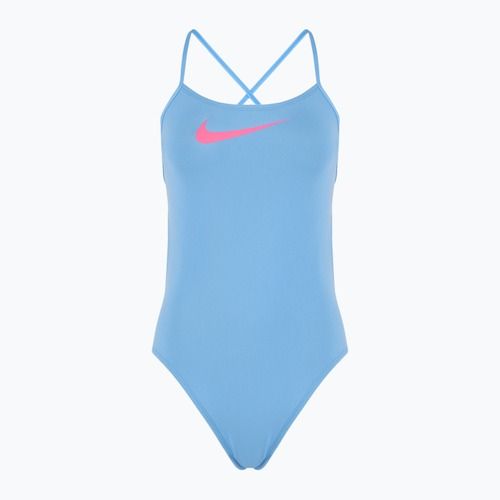 Costum de baie dintr-o piesă pentru femei Nike Hydrastrong Adjustable Crossback university blue