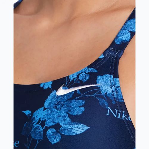 Costum de înot dintr-o piesă pentru femei Nike Hydrastrong Fastback midnight navy