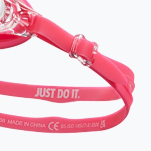 Ochelari de înot pentru copii Nike Lil Swoosh Junior hyper pink