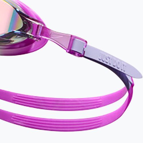 Ochelari de înot pentru copii Nike Chrome Mirrored vivid purple