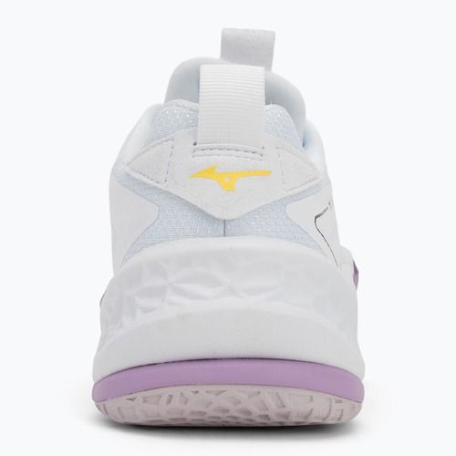 Încălțăminte de handbal Mizuno Wav Stealth Neo 2 white / navy peony / peach parfait