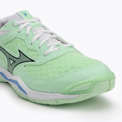 Încălțăminte de handbal Mizuno Wave Phantom 3 neo mint / black / frontier blue
