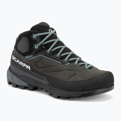 Încălțăminte de abordare pentru femei SCARPA Rapid XT Mid GTX shark/aqua