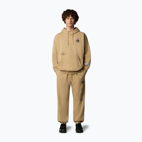 Hanorac The North Face Mountain Cleanup Over Hoodie khaki stone