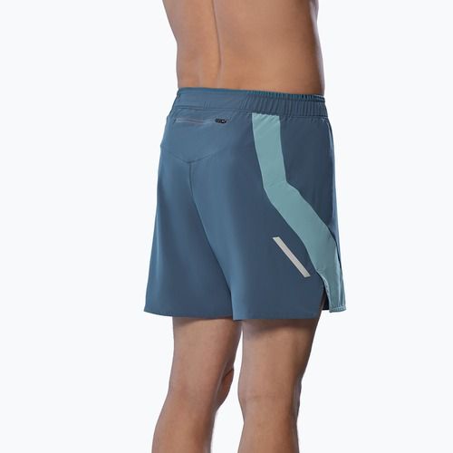 Pantaloni scurți de alergare pentru bărbați Mizuno Alpha 5.5" vintage indigo