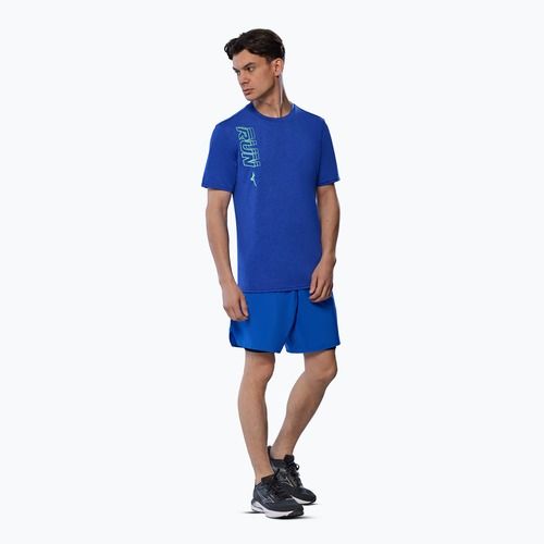 Tricou de alergare pentru bărbați Mizuno Core Run Tee reflex blue