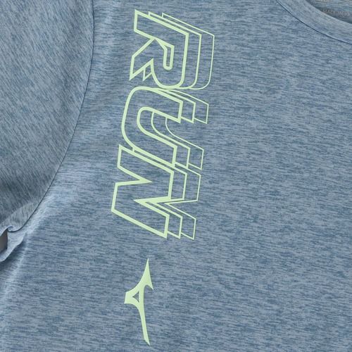 Tricou de alergare pentru bărbați Mizuno Core Run Tee citadel