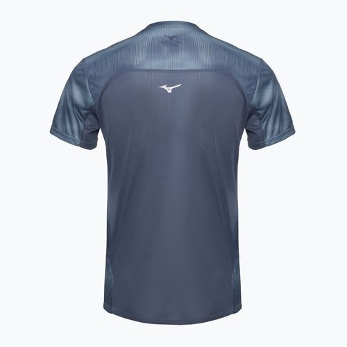 Tricou de alergare pentru bărbați Mizuno DryAeroFlow Graphic Tee citadel
