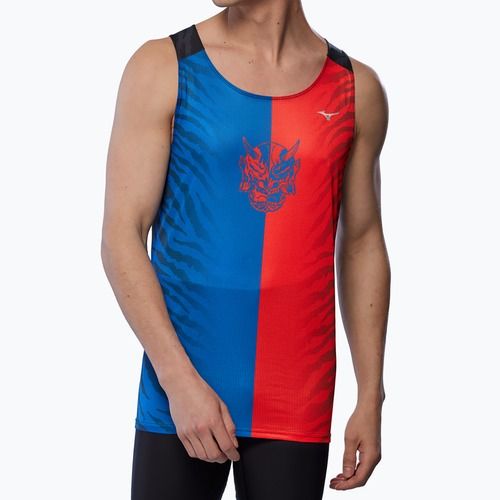 Tank top de alergare pentru bărbați Mizuno DryAeroFlow Graphic Tank