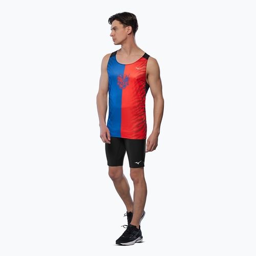 Tank top de alergare pentru bărbați Mizuno DryAeroFlow Graphic Tank
