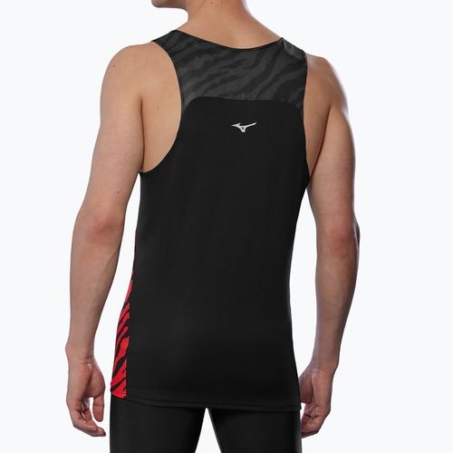 Tank top de alergare pentru bărbați Mizuno DryAeroFlow Graphic Tank