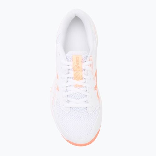 Încălțăminte de volei pentru femei ASICS Gel-Rocket 12 white/vivid coral
