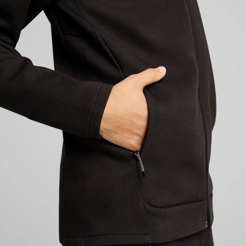 Hanorac pentru bărbați  PUMA Evostripe Hoodie FZ DK puma black
