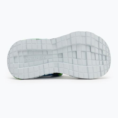 Sandale pentru copii SKECHERS Mega Splash black/blue/lime