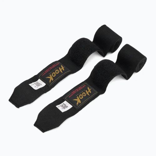 Bandaje de box HOOK FIGHTING TX0-B4M0043 255 cm negru