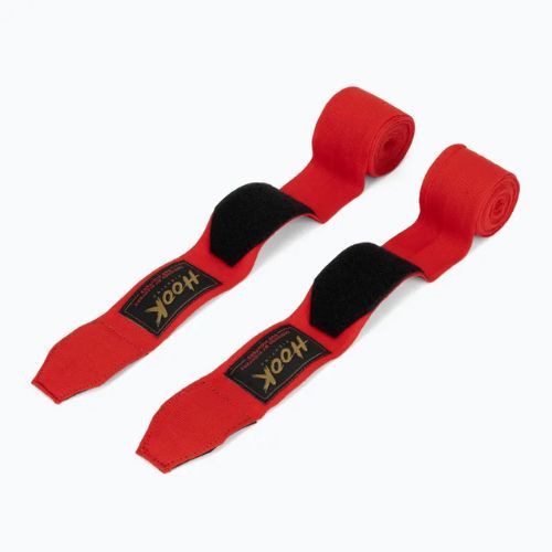 Bandaje de box HOOK FIGHTING TX0-B4M0046 400 cm roșu