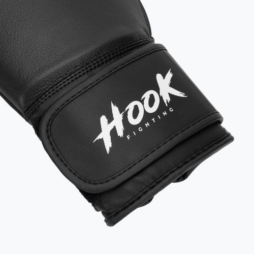 Mănuși de box  HOOK FIGHTING Ready to Fight piele negru