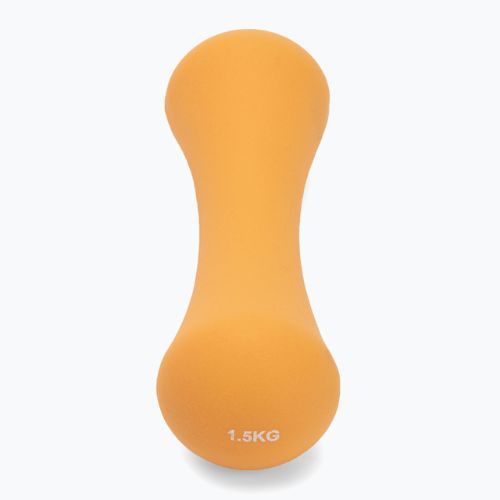 Halteră din neopren TREXO TX0-B4M009 1,5 kg portocaliu
