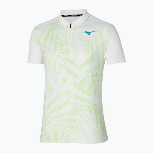 Tricou polo de tenis pentru bărbați Mizuno Mugen Shadow Polo white