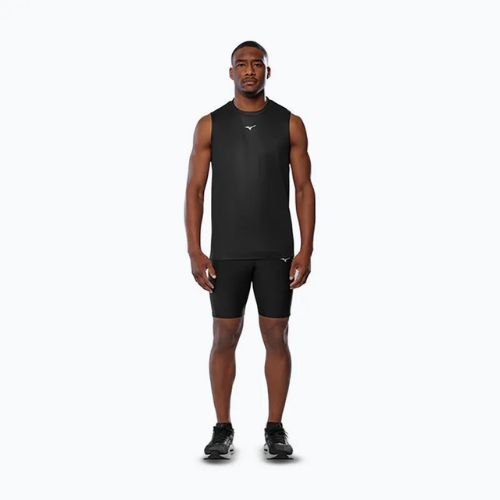 Tricou de alergare pentru bărbați Mizuno Core Graphic Sleeveless black oni